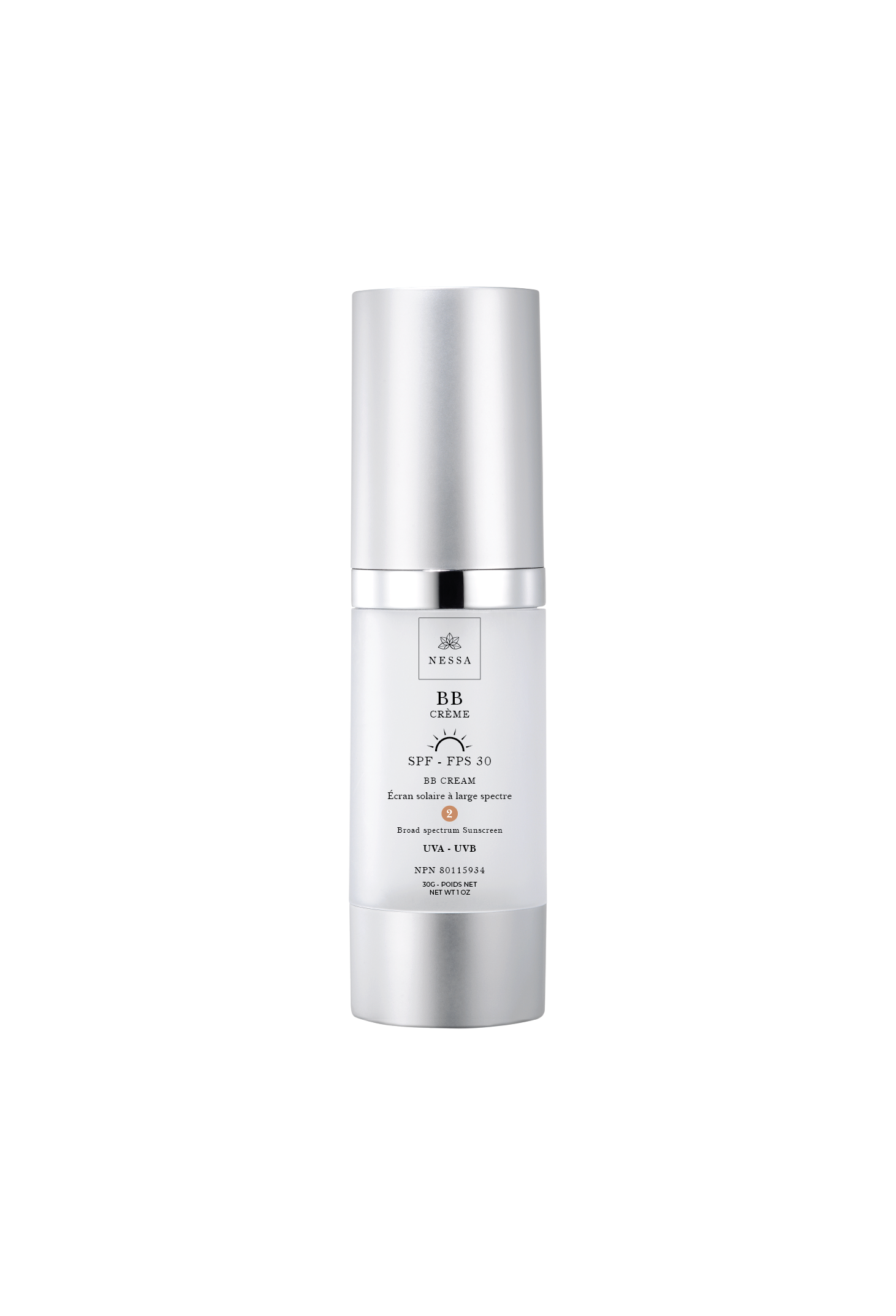Crème BB #02 FPS 30 30ml
