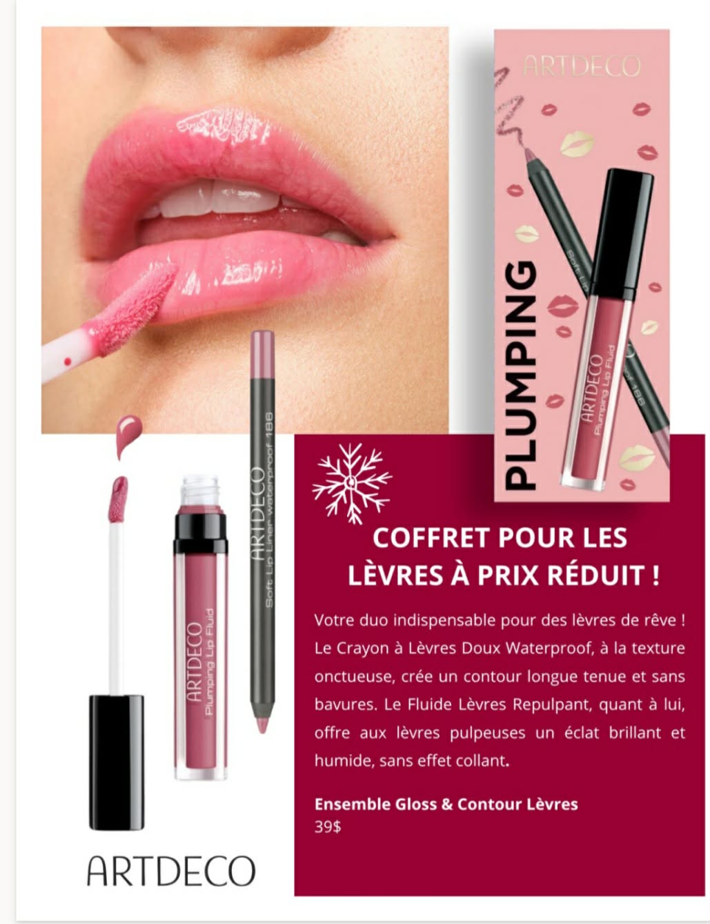 Coffret Pour Les Lèvres Prix Réduit